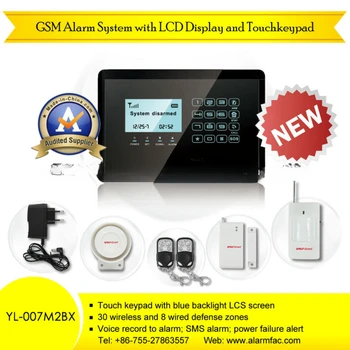 Най-добрата система за домашна автоматизация с защита от смущения 868 Mhz, безжична анти-кражба аларма GSM с датчик PIR за домашна сигурност
