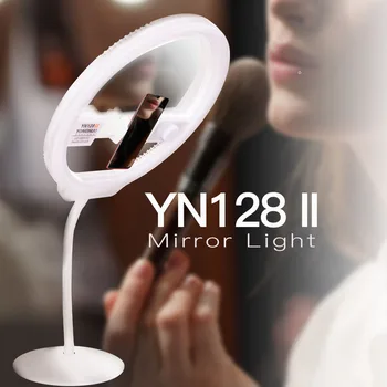 Околовръстен лампа YONGNUO YN128II Ringlight Led Самостоятелно Ring Light за DSLR За iPhone, Samsung, Canon, Nikon Camera Led Video Light