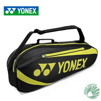 Оригинален спортен сак за бадминтон Yonex Racquet 8923CR, професионална чанта за ракети, 3 предмет
