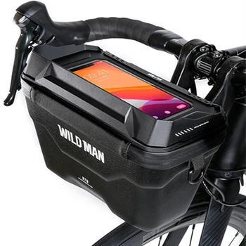Предната чанта за мотор/електрически скутер G519 от материал EVA Hard Shell, сгъване автомобили опаковка
