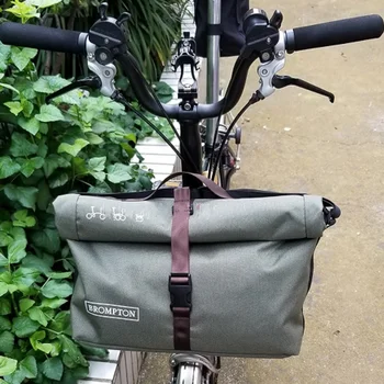 Сгъваема велосипедна предната чанта на рамката за носене чанта за brompton за birdy за dahon чанта 15Л